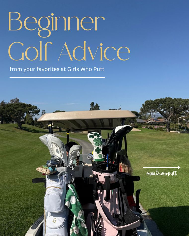 Beginner Golf Advice, series title slide.